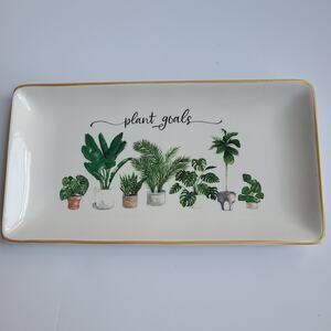 Plant Goals Platter Tray